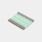 Post-it® Note de baby shower (Incliné)