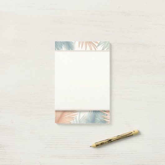 Post-it® note de conception de nature (Sur un bureau)