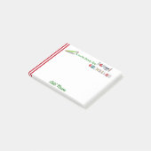 Post-it® Note de Courrier-it® customisée par conseiller (Incliné)