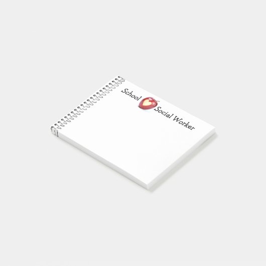 Post-it® Note de Courrier-it® de note d'assistant social (Incliné)