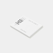 Post-it® Note de Courrier-it® de psychologie (Incliné)