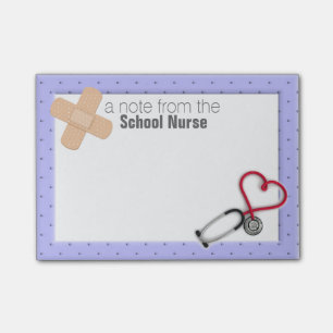 Post-it® Note de Courrier-it® d'infirmière d'école