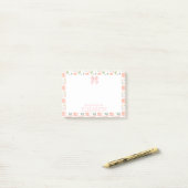 Post-it® Note de déjeuner personnalisée pour enfants à moti (Sur un bureau)