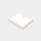 Post-it® Note de déjeuner personnalisée pour enfants à moti (Incliné)