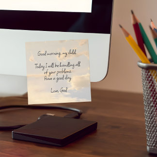 Post-it® Note de Dieu Post‑It Précédemment Écrite