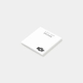 Post-it® Note de la caméra photographe de nom personnalisé (Incliné)