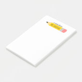 Post-it® Note de la part du professeur Cadeau crayon (Incliné)