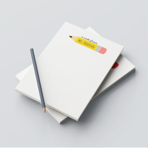 Post-it® Note de la part du professeur Cadeau crayon