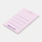 Post-it® Note de la princesse (Incliné)