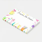 Post-it® Note de l'Ecole de crayons pour enseignants aquare (Incliné)