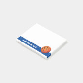 Post-it® Note de l'entraîneur de basket-ball (Incliné)