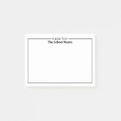 Post-it® Note de l'infirmière de l'école Post-It Notes (Devant)