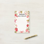 Post-it® Note de Mitzvah de fille juive (Sur un bureau)