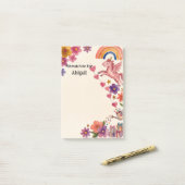 Post-it® Note de mitzvah de fille juive (Sur un bureau)