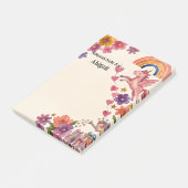 Post-it® Note de mitzvah de fille juive (Incliné)