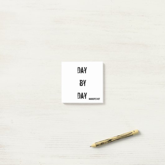 Post-it® Note de motivation quotidienne (Sur un bureau)