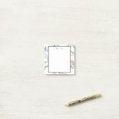 Post-it® Note De Musique Colorée Note Motif Whimsical (Sur un bureau)