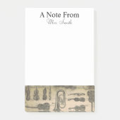 Post-it® Note De Partition Tuba Violin Guitare (Devant)