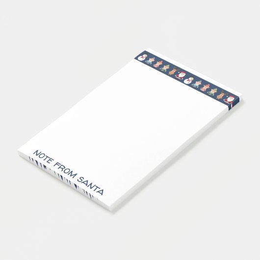 Post-it® Note de Père Noël (Incliné)