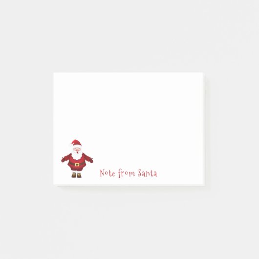 Post-it® Note de Père Noël Notes (Devant)