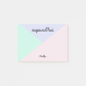 Post-it® Note de post-it d'Aujourd'hui (Devant)