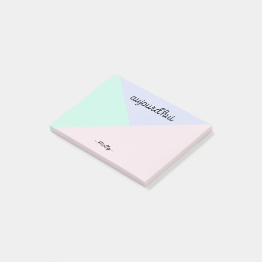 Post-it® Note de post-it d'Aujourd'hui (Incliné)