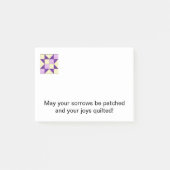 Post-it® Note de post-it de bloc d'édredon B (Devant)