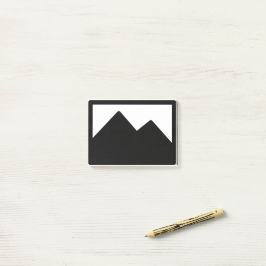 Post-it® Note de post-it de marchandises d'affaires (Sur un bureau)