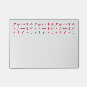 Post-it® Note de post-it des marques de correcteur