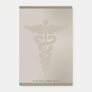 Post-it® Note de post-it Médicale de symbole