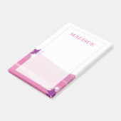 Post-it® Note de poste rose Super Star (Incliné)