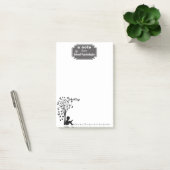 Post-it® note de psychologue d'école de Cru-style (Bureau)