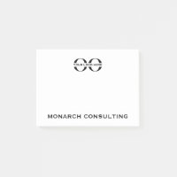 Note de publication de marque avec logo personnali