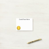 Post-it® Note de publication de softball (Sur un bureau)