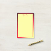 Post-it® Note de service (Sur un bureau)