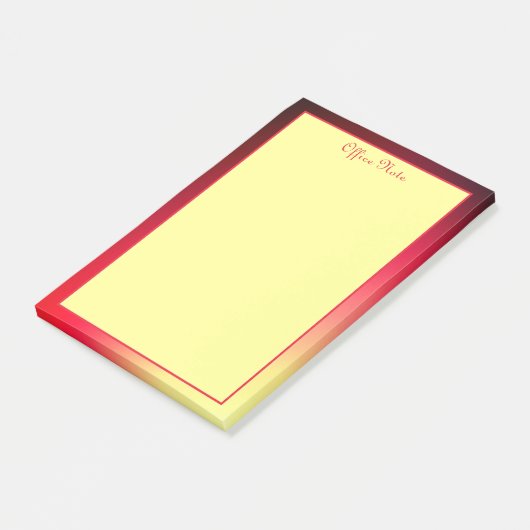 Post-it® Note de service (Incliné)