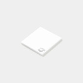 Post-it® Note de tasse de thé (Incliné)