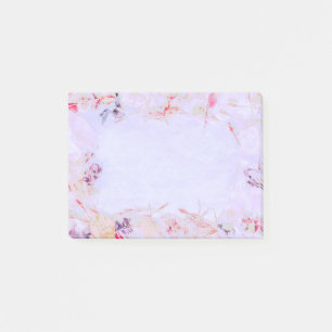 Post-it® Note d'écriture personnelle prenant un message flo