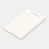Post-it® Note d'enseignant personnalisée simple et élégante (Incliné)