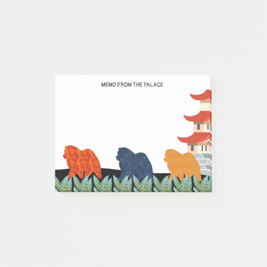 Post-it® NOTE des notes collantes de bouffe de PALAIS (Devant)