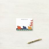 Post-it® NOTE des notes collantes de bouffe de PALAIS (Sur un bureau)