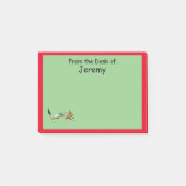 Post-it Note - Dragon en Red Border (Voorkant)