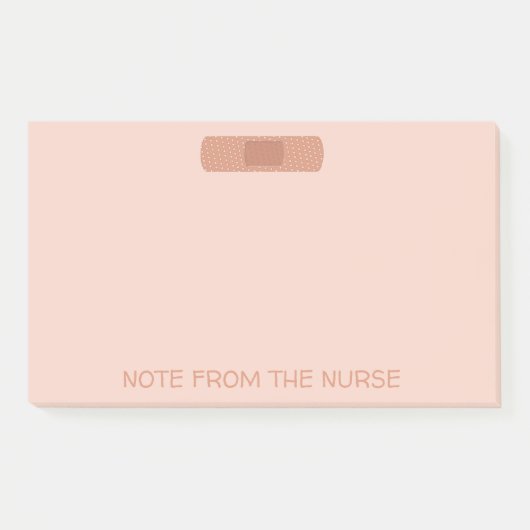 Post-it® Note du bandage d'infirmière (Devant)