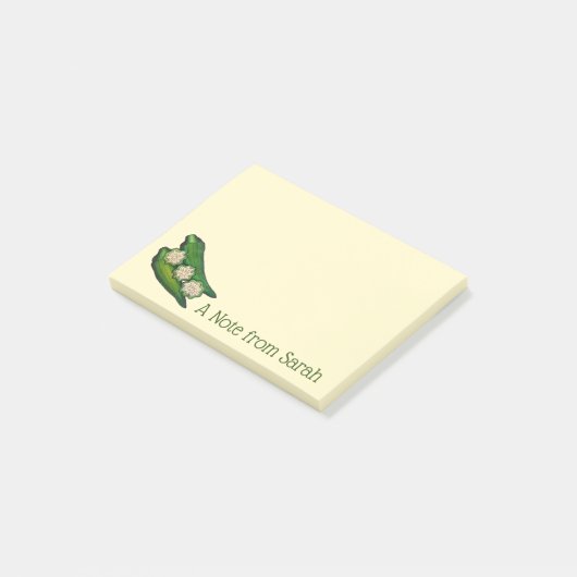 Post-it® Note du chef cuisinier Okra Southern (Incliné)