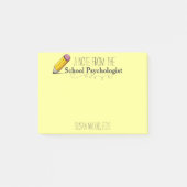Post-it® Note du Courrier-it® du psychologue fait sur (Devant)