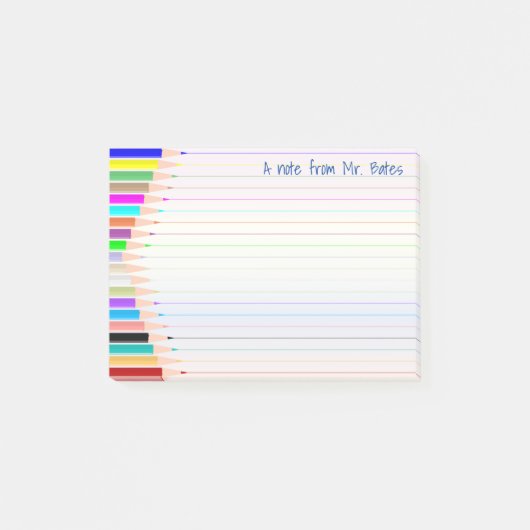 Post-it® Note du professeur d'art Notes collantes personnal (Devant)