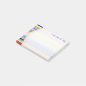 Post-it® Note du professeur d'art Notes collantes personnal (Incliné)