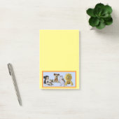 Post-it Note - Groupe d'animaux jouets dans un cad (Bureau)
