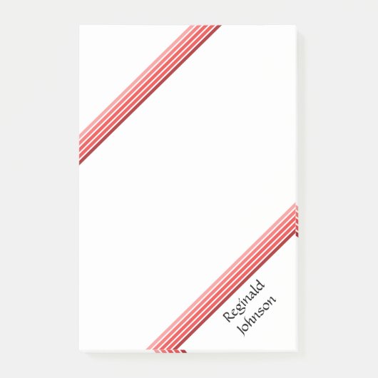 Post-it Note - Kleurtinten van rood (Voorkant)