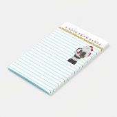 Post-it® Note mignonne du père noël (Incliné)